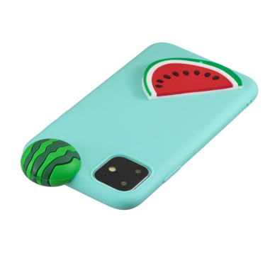 Iphone 11 mėtos spalvos nugarėlė Watermelon 4D 4