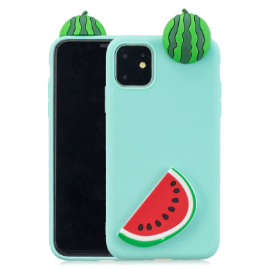 Iphone 11 mėtos spalvos nugarėlė Watermelon 4D
