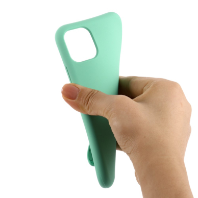 iPhone 11 mėtos spalvos SILICONE nugarėlė 2