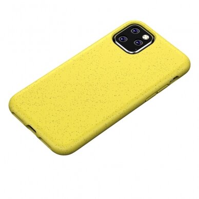iPhone 11 Pro geltona ECO wheat nugarėlė 2