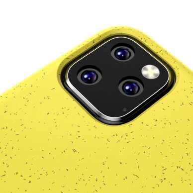 iPhone 11 Pro geltona ECO wheat nugarėlė 6