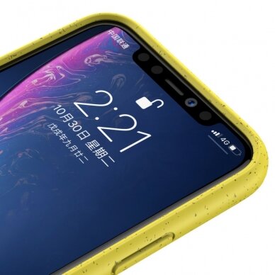 iPhone 11 Pro geltona ECO wheat nugarėlė 7
