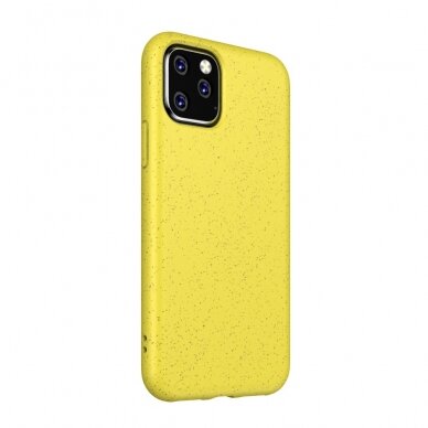 iPhone 11 Pro geltona ECO wheat nugarėlė 8