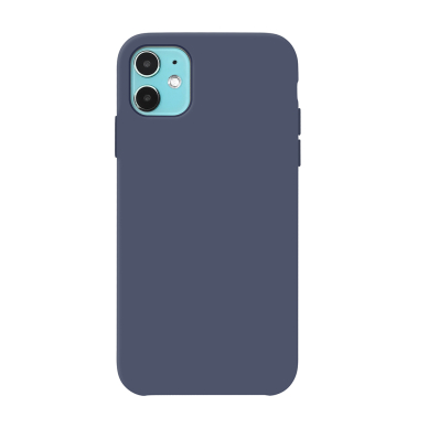 iPhone 11 PRO grey blue STRONG SILICONE nugarėlė