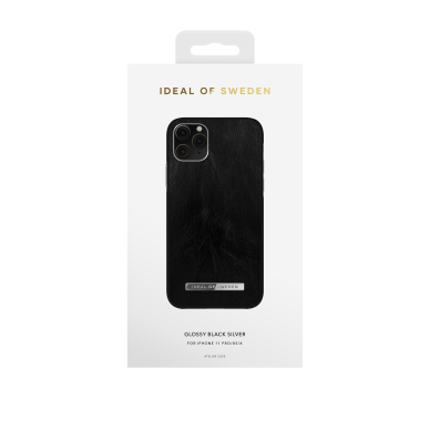 iPhone 11 PRO iDeal Of Sweden Atelier nugarėlė Glossy Black - Silver 1