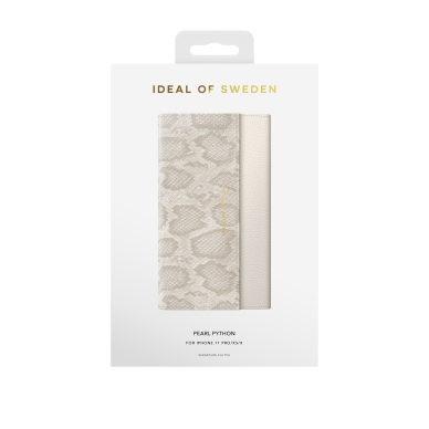 iPhone 11 PRO iDeal Of Sweden dėklas Signature Clutch Pearl Python 1