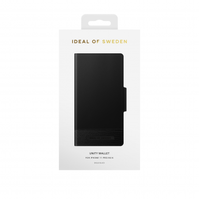 iPhone 11 PRO iDeal Of Sweden dėklas Unity Wallet Eagle Black 4