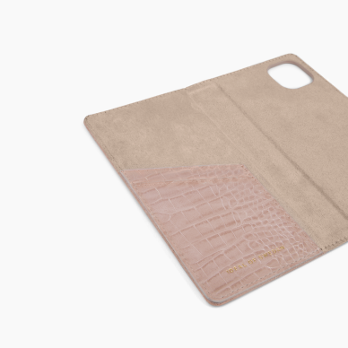 iPhone 11 PRO iDeal Of Sweden dėklas Wallet Rose Croco 4
