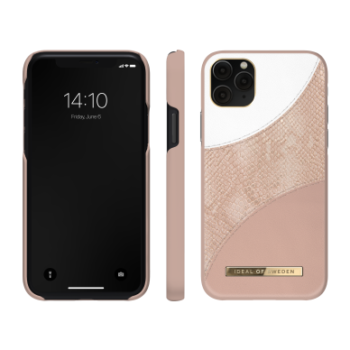 iPhone 11 PRO iDeal Of Sweden nugarėlė Blush Pink Snake 2