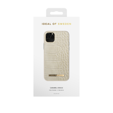 iPhone 11 PRO iDeal Of Sweden nugarėlė Caramel Croco 1