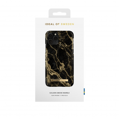 iPhone 11 PRO iDeal Of Sweden nugarėlė Golden Smoke Marble 1