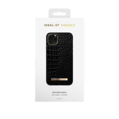 iPhone 11 PRO iDeal Of Sweden nugarėlė Neo Noir Croco 1