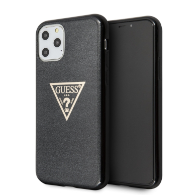iPhone 11 PRO juoda GUESS nugarėlė GUHCN58SGTLBK iPhone 11 PRO juoda GUESS nugarėlė GUHCN58SGTLBK