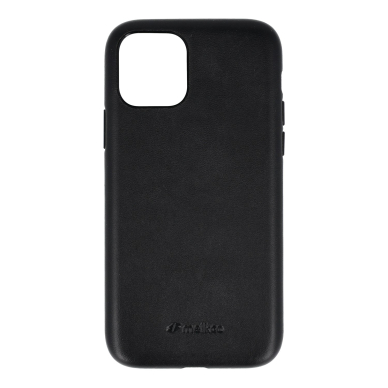iPhone 11 Pro juoda odinė MELKCO REGAL SNAP nugarėlė
