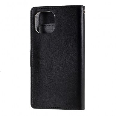 iPhone 11 PRO juodas MERCURY RICH DIARY dėklas 2