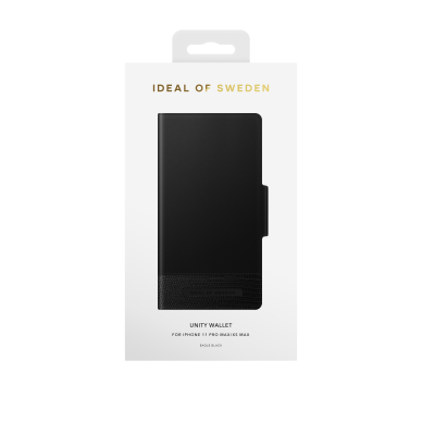 iPhone 11 PRO MAX iDeal Of Sweden dėklas Unity Wallet Eagle Black 4