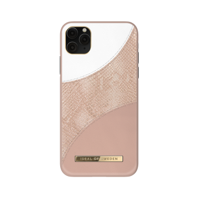 iPhone 11 PRO MAX iDeal Of Sweden nugarėlė Blush Pink Snake