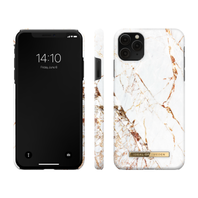 iPhone 11 PRO MAX iDeal Of Sweden nugarėlė Carrara Gold 2