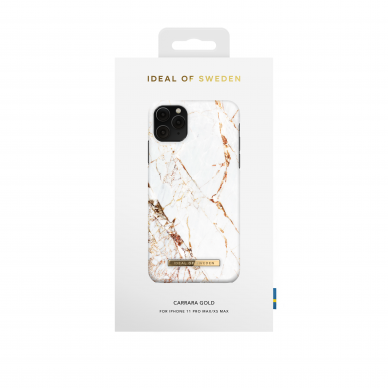 iPhone 11 PRO MAX iDeal Of Sweden nugarėlė Carrara Gold 1