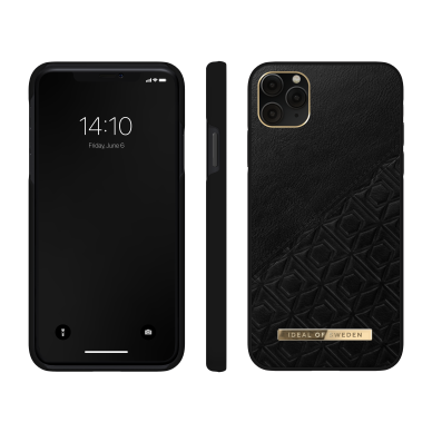 iPhone 11 PRO MAX iDeal Of Sweden nugarėlė Embossed Black 2