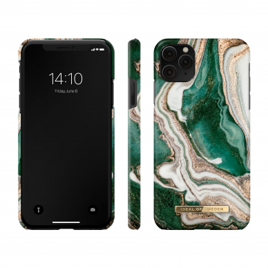 iPhone 11 PRO MAX iDeal Of Sweden nugarėlė Golden Jade Marble 2
