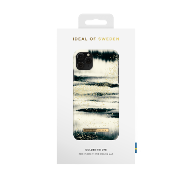 iPhone 11 PRO MAX iDeal Of Sweden nugarėlė Golden Tie Dye 1