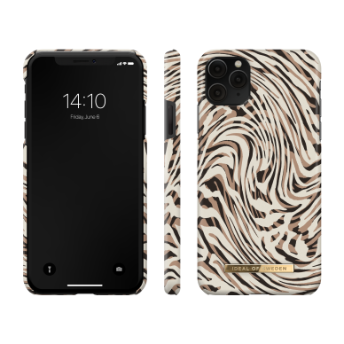iPhone 11 PRO MAX iDeal Of Sweden nugarėlė Hypnotic Zebra 2