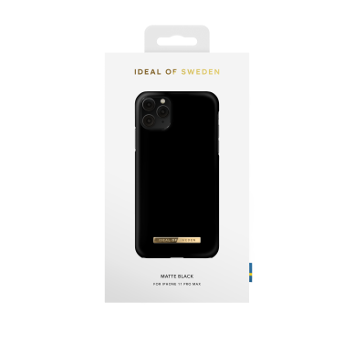 iPhone 11 PRO MAX iDeal Of Sweden nugarėlė Matte Black 1