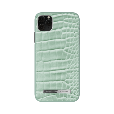 iPhone 11 PRO MAX iDeal Of Sweden nugarėlė Mint Croco