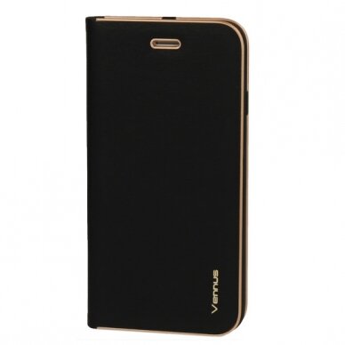 Iphone 11 Pro Max juodas VENBOOK dėklas