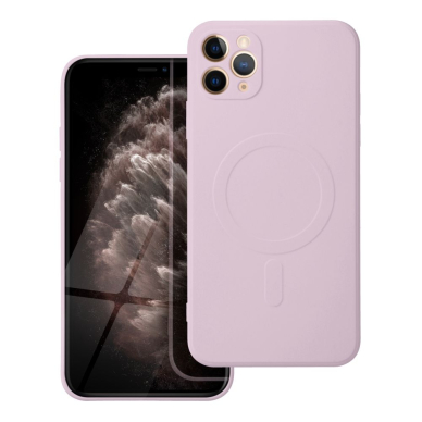 iPhone 11 PRO MAX kreminė MagSilicone nugarėlė