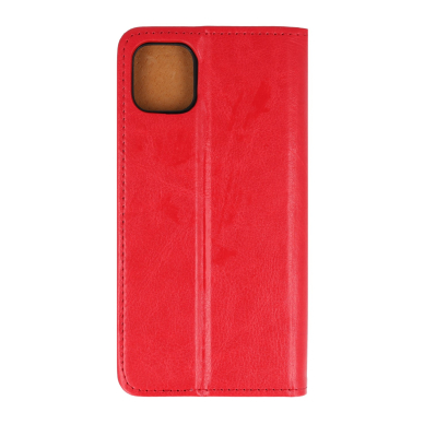 iPhone 11 PRO MAX raudonas odinis SPECIAL dėklas 3