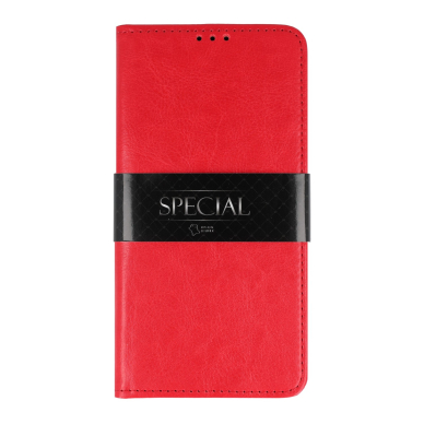 iPhone 11 PRO MAX raudonas odinis SPECIAL dėklas