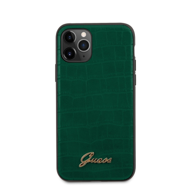 iPhone 11 Pro MAX žalia GUESS nugarėlė GUHCN65PCUMLCRDG 2