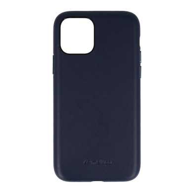 iPhone 11 Pro mėlyna odinė MELKCO REGAL SNAP nugarėlė