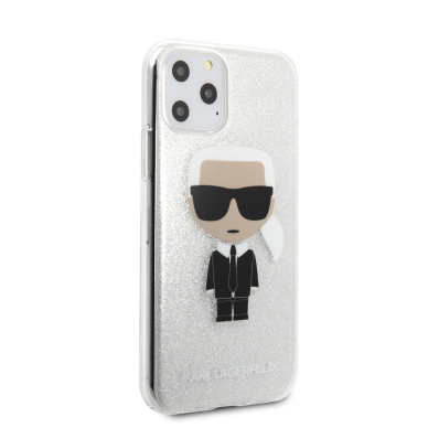 iPhone 11 PRO sidabro sp. glitter KARL LAGERFELD nugarėlė KLHCN58TPUTRIKSL 3 iPhone 11 PRO sidabro sp. glitter KARL LAGERFELD nugarėlė KLHCN58TPUTRIKSL 3