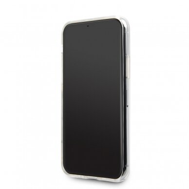 iPhone 11 PRO sidabro sp. glitter KARL LAGERFELD nugarėlė KLHCN58TPUTRIKSL 1