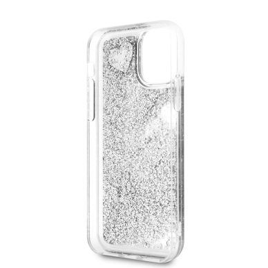 iPhone 11 PRO sidabro spalvos GUESS nugarėlė GUHCN58GLHFLSI 4