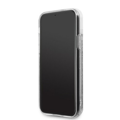 iPhone 11 PRO sidabro spalvos GUESS nugarėlė GUHCN58GLHFLSI 1