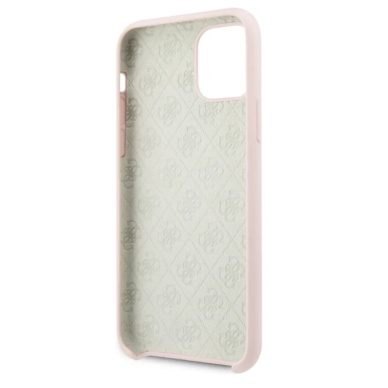 iPhone 11 PRO šviesiai rožinė GUESS nugarėlė GUHCN58LS4GLP 2