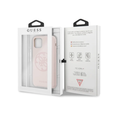 iPhone 11 PRO šviesiai rožinė GUESS nugarėlė GUHCN58LS4GLP 3 iPhone 11 PRO šviesiai rožinė GUESS nugarėlė GUHCN58LS4GLP 3