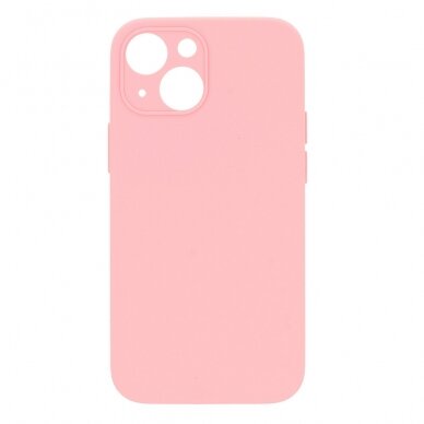 iPhone 11 Pro šviesiai rožinė no hole SILICONE nugarėlė 2