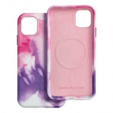 iPhone 11 purple splash MagLeather nugarėlė 6