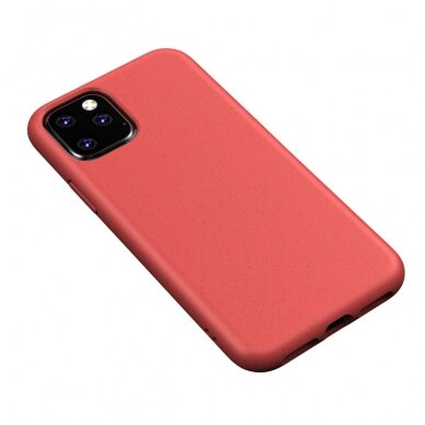 iPhone 11 raudona ECO wheat nugarėlė 1