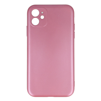 iPhone 11 rožinė METALLIC nugarėlė