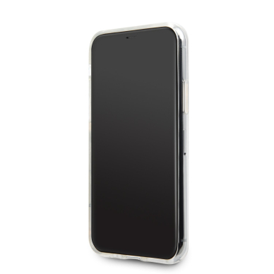 iPhone 11 skaidri-rožinė KARL LAGERFELD nugarėlė KLHCN61TRDFKPI 1