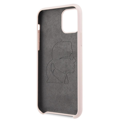 iPhone 11 šviesiai rožinė KARL LAGERFELD nugarėlė KLHCN61SLFKPI 1