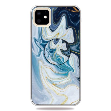 iPhone 11 Tracy melsva nugarėlė Marble+pop laikiklis