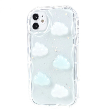 iPhone 11 Tracy nugarėlė Clear 3D Cloud 2