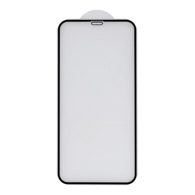 iPhone 11 / XR black pilnas OTAO MATTE apsauginis stiklas